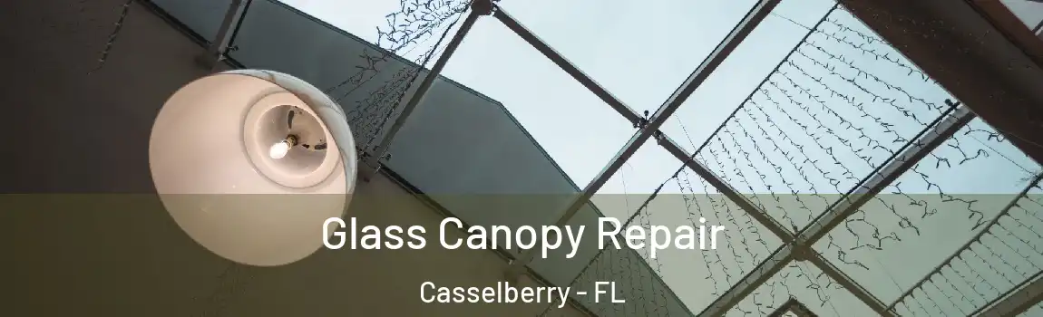 Glass Canopy Repair Casselberry - FL