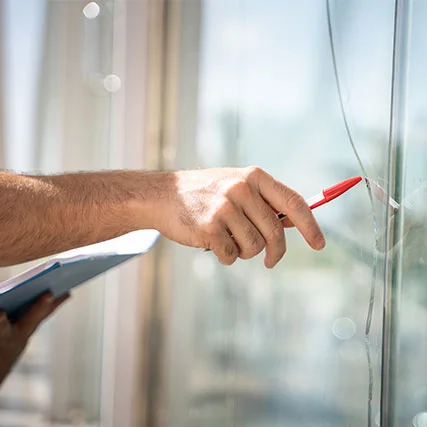 broken glass repair in Casselberry, FL